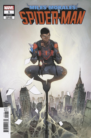 Miles Morales Spider Man Olivier Coipel Variant Cover Legacy