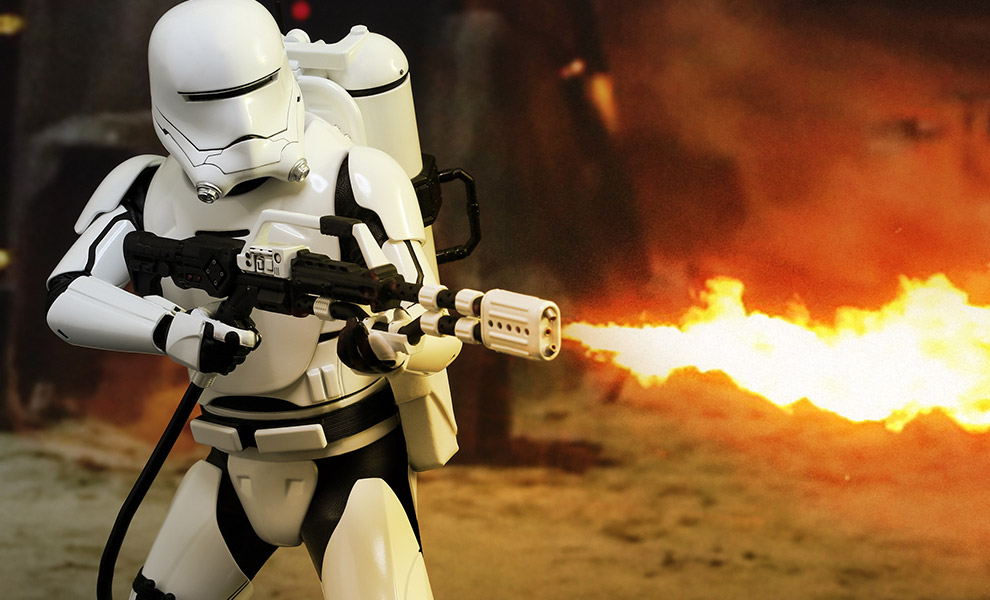 First Order Flametrooper – Episode VII: The Force Awakens MMS Figure by Hot  Toys |