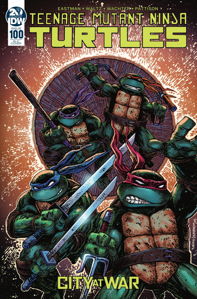 Teenage Mutant Ninja Turtles #100 Peter Laird & Kevin Eastman 1-50 Variant  Cover - Legacy Comics and Cards | Trading Card Games, Comic Books, and 