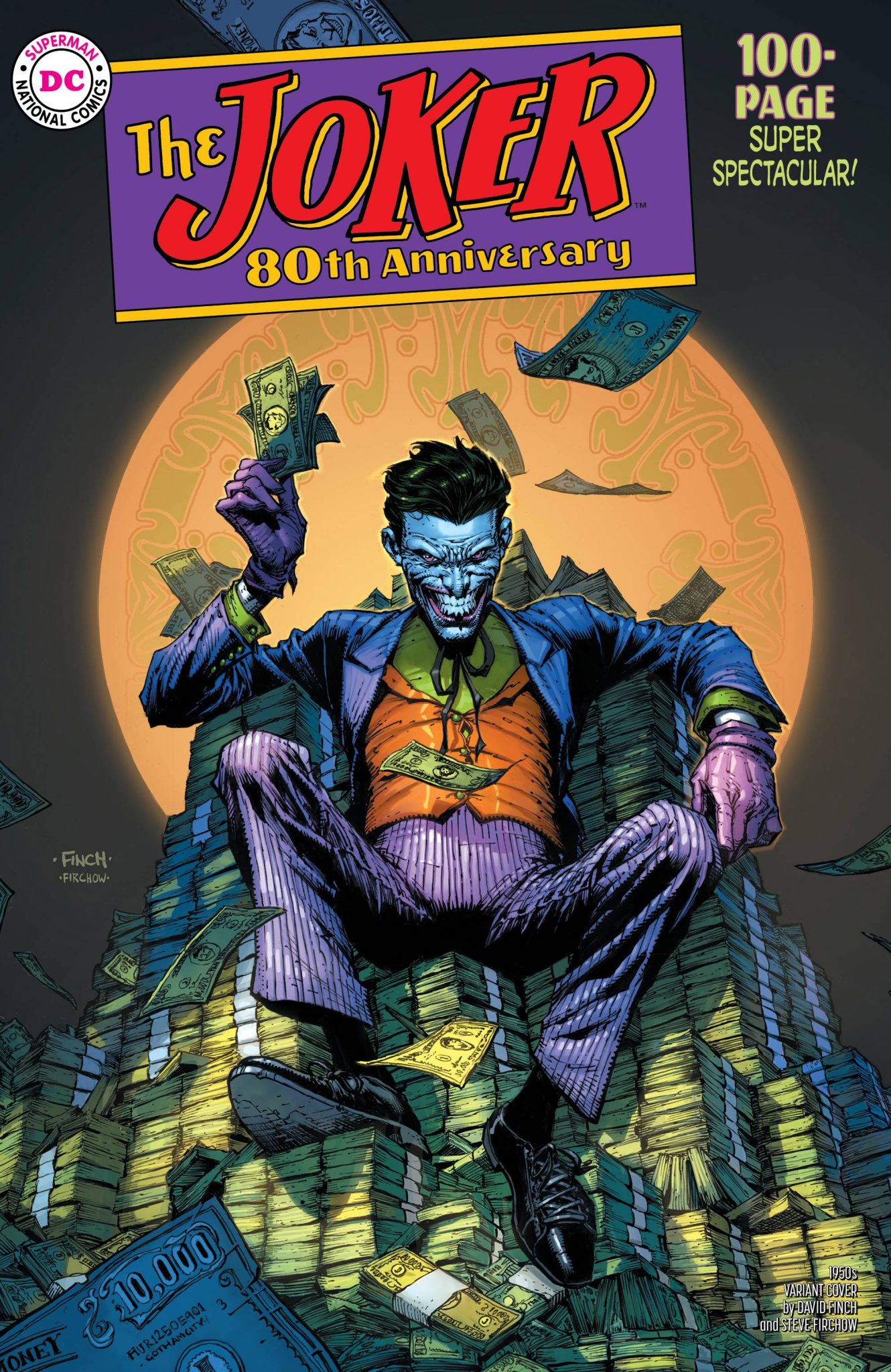Joker 80th Anniversary 100 Page Super Spectacular #1 David Finch