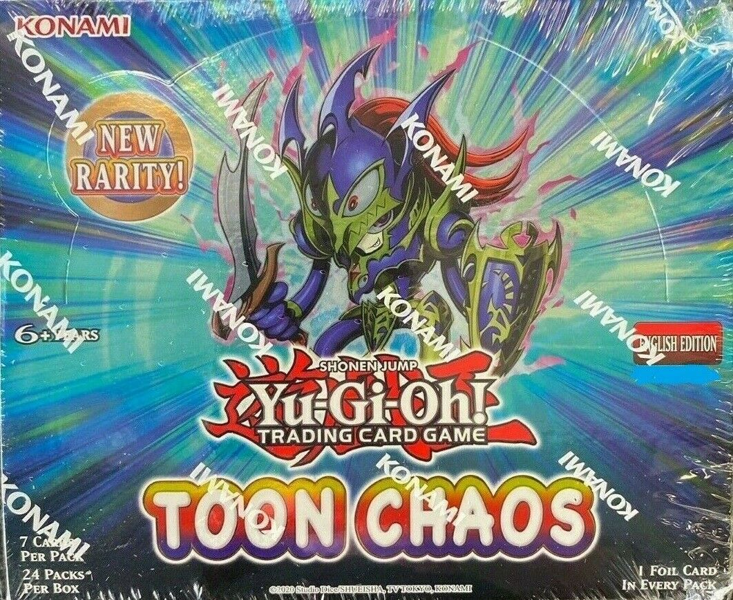 Yugioh Toon Chaos Booster Box UNLIMITED EDITION 