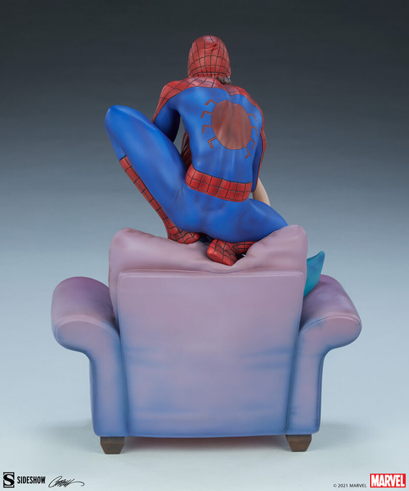 spiderman and mary jane maquette