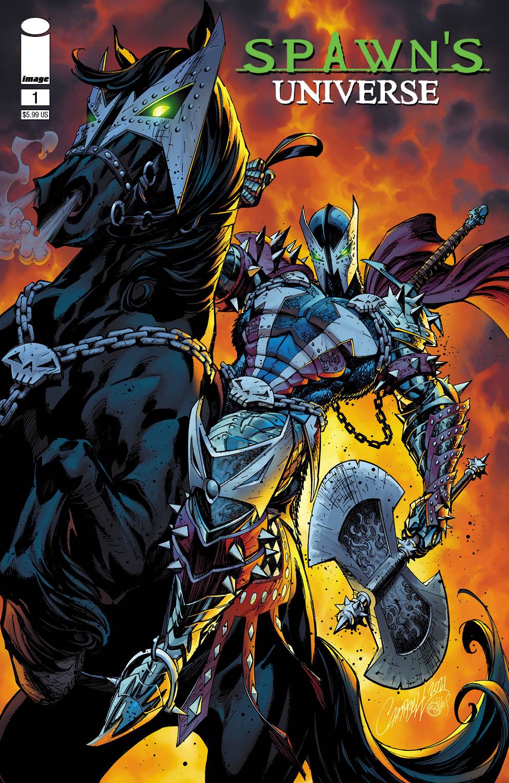 Spawn's Universe #1 J Scott Campbell Variant Cover C - Legacy Comics ...
