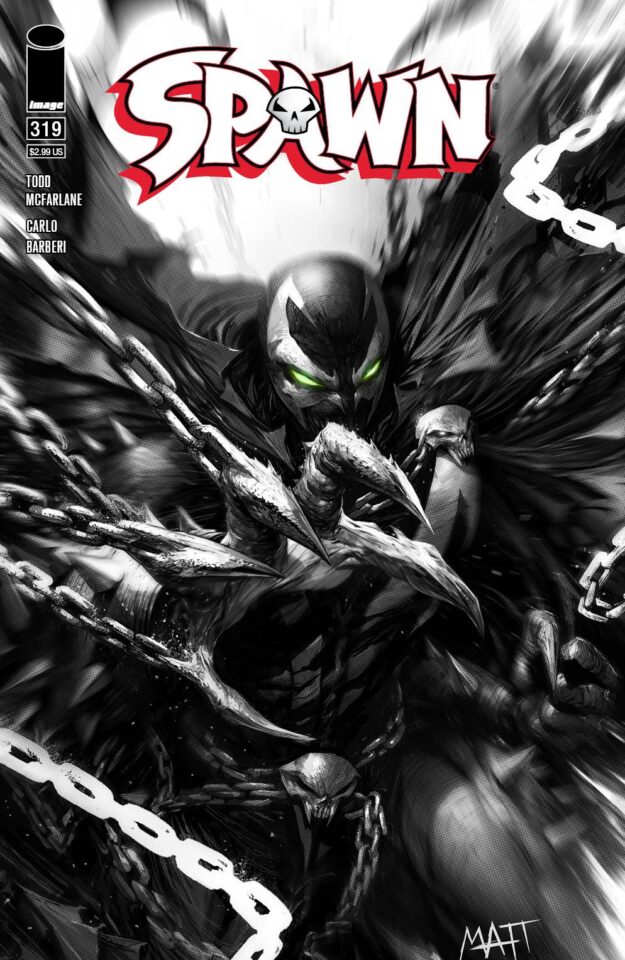 Spawn Francesco Mattina Variant Cover C Legacy Comics And Cards