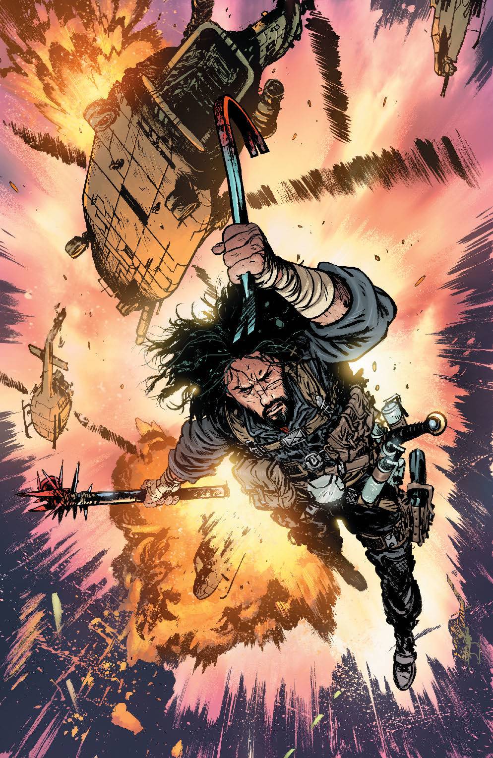 BRZRKR #7 Daniel Warren Johnson Virgin 1-100 Variant Cover G