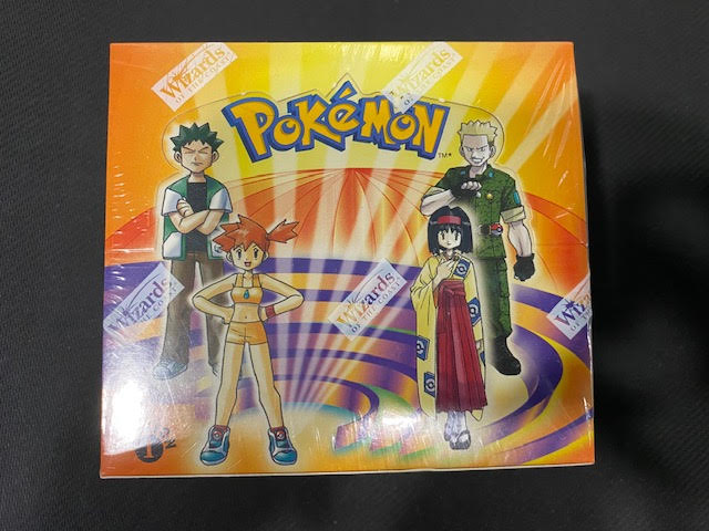 Pokemon Wotc Factory Sealed Unweighted Gym Heroes Booster Pack 