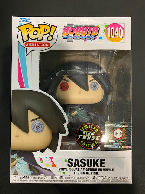 Funko POP! Sasuke Boruto: Naruto the Next Generation #1040 [Chalice Co