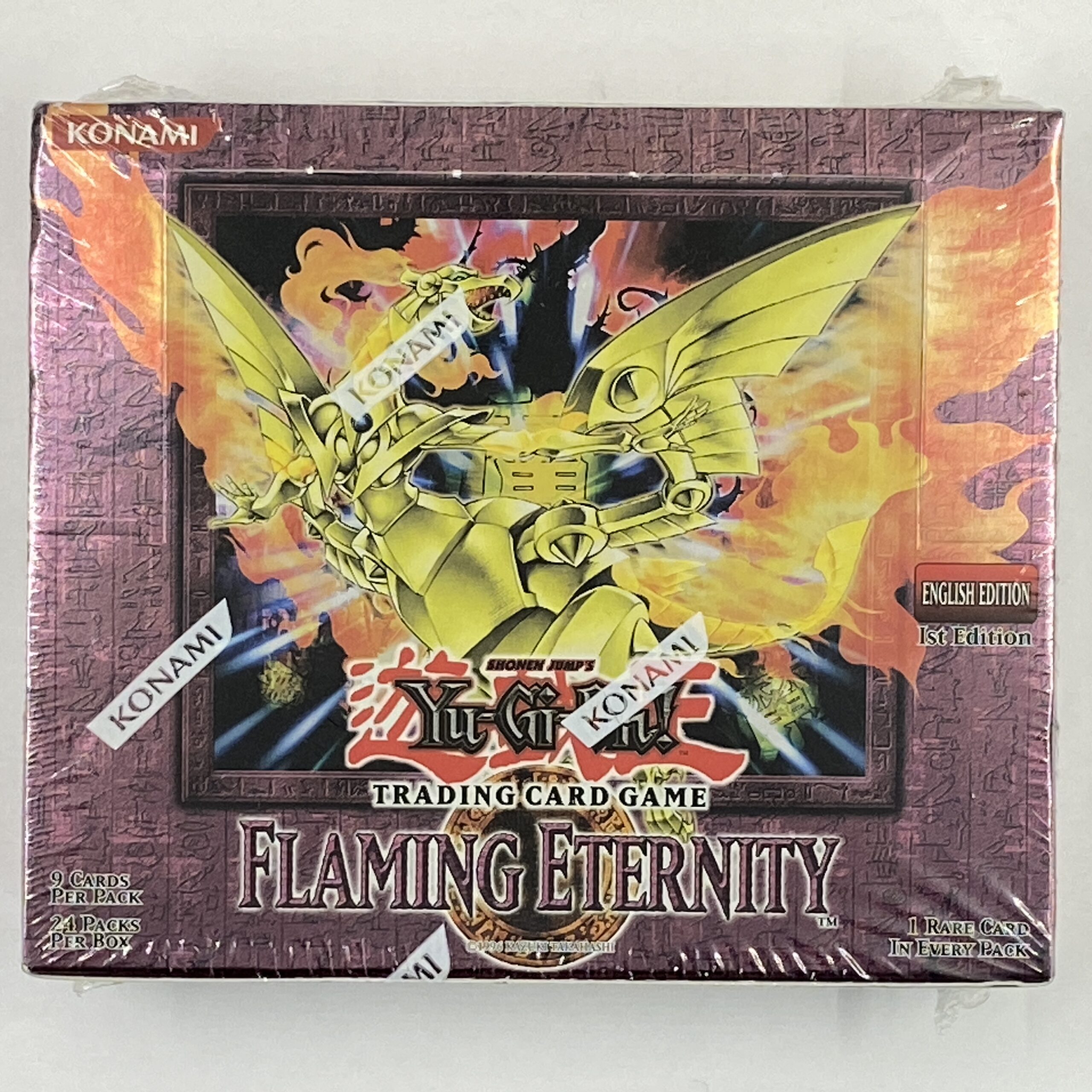 Yu-Gi-Oh! Flaming Eternity 1st Edition Hobby Booster Box Factory Sealed
