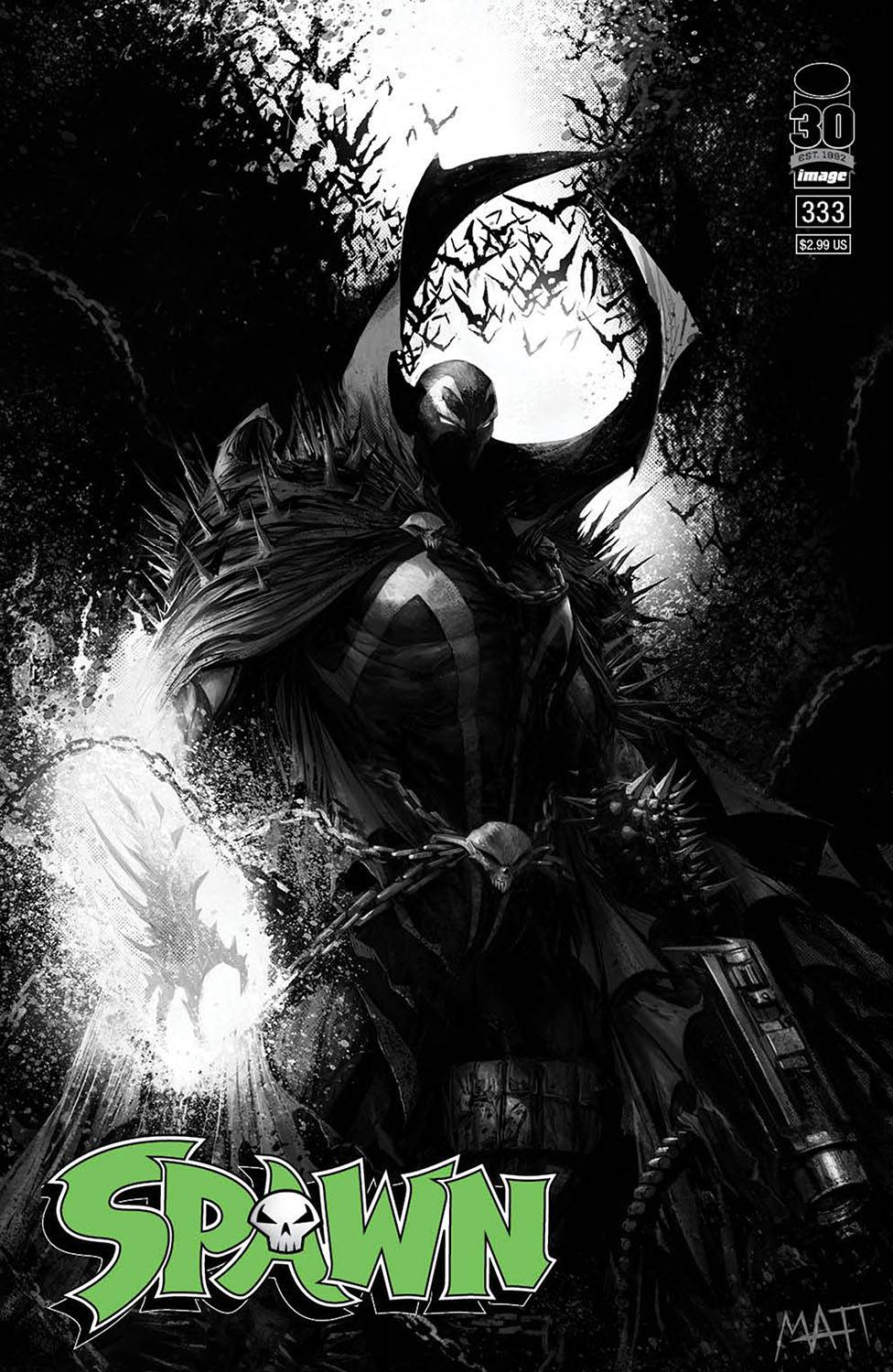 Spawn #333 Francesco Mattina Cover A - Legacy Comics and Cards ...