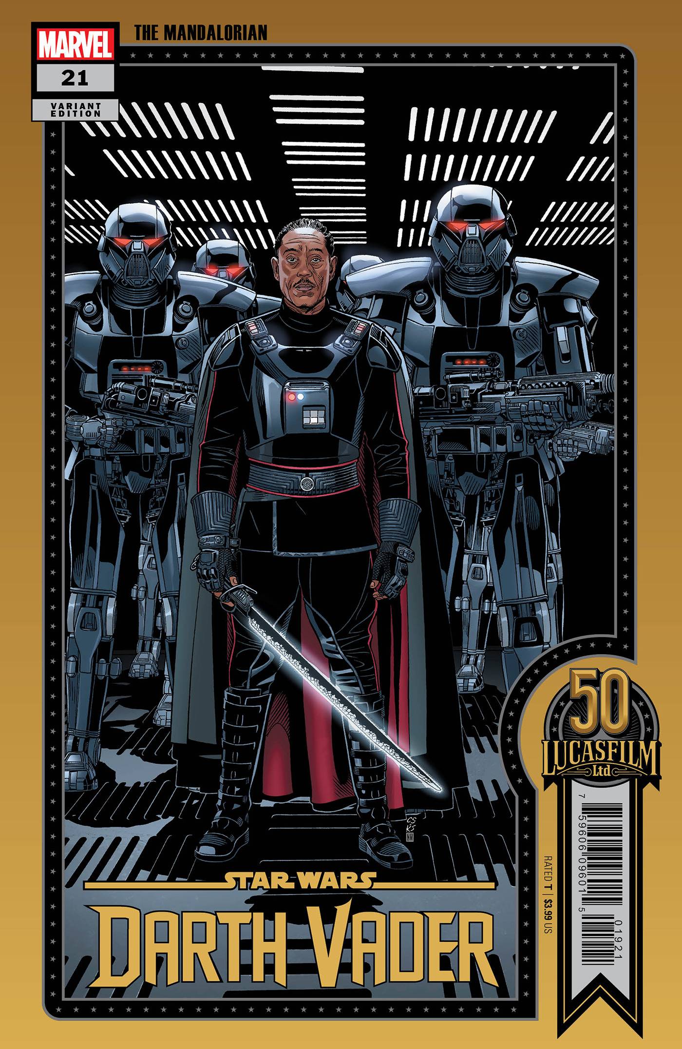 Star Wars Darth Vader #21 Chris Sprouse Mandalorian Lucasfilm 50th