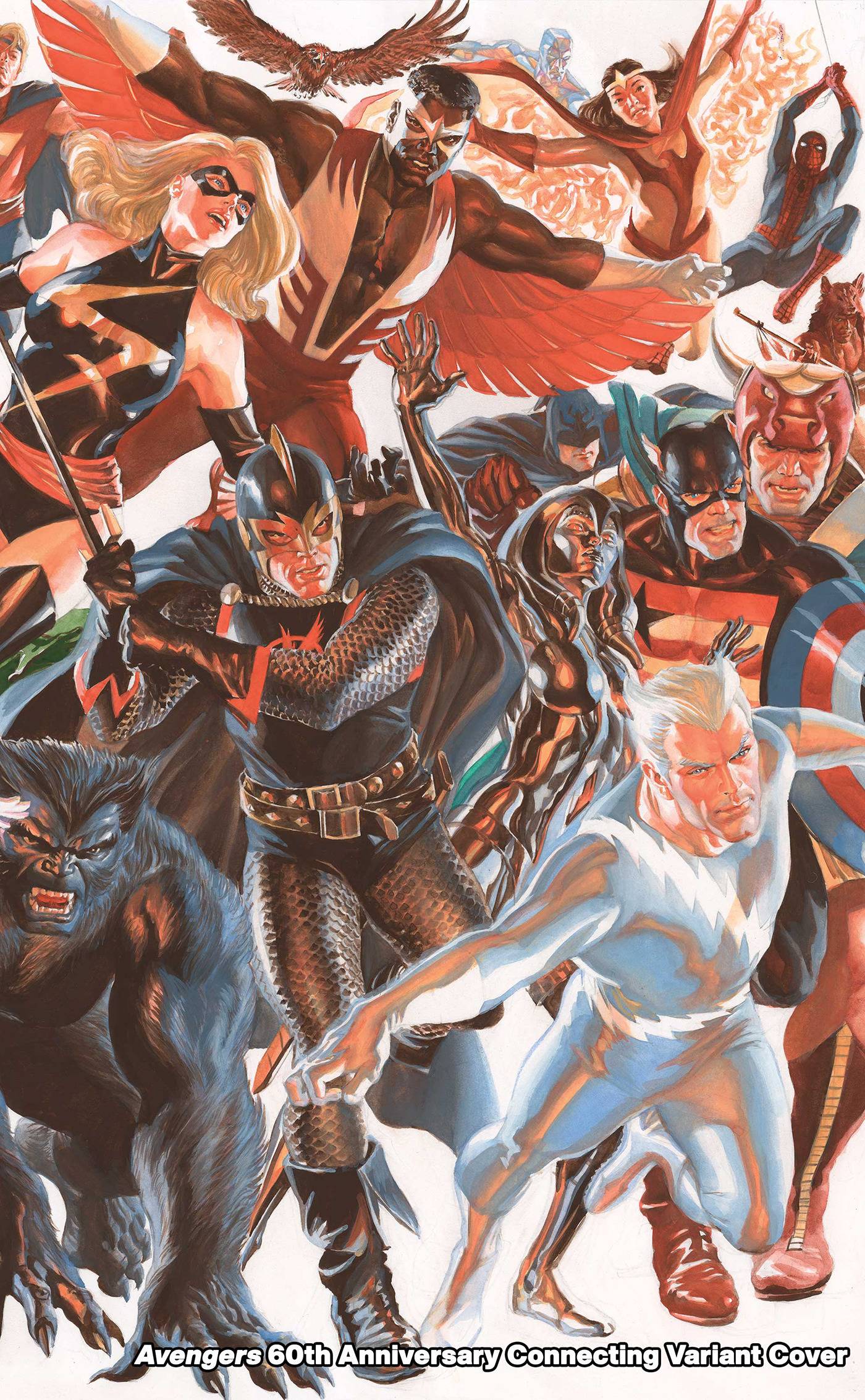 Avengers #5 Alex Ross Avengers Connecting Variant Cover Part D