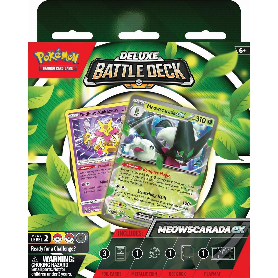 Pokemon Meowscarada ex Deluxe Battle Deck - Legacy Comics and Cards