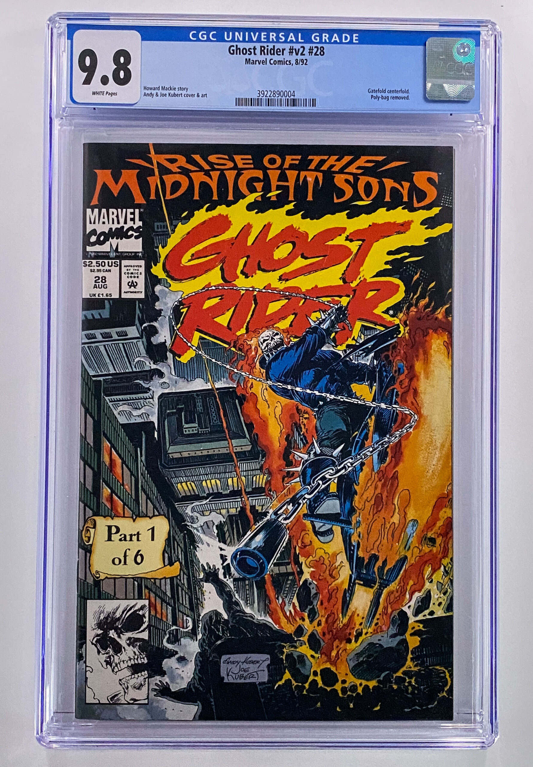 Ghost Rider 28 Ghost Rider #28 CGC 9.8 - Legacy Comics and Cards | Trading Card Games ...