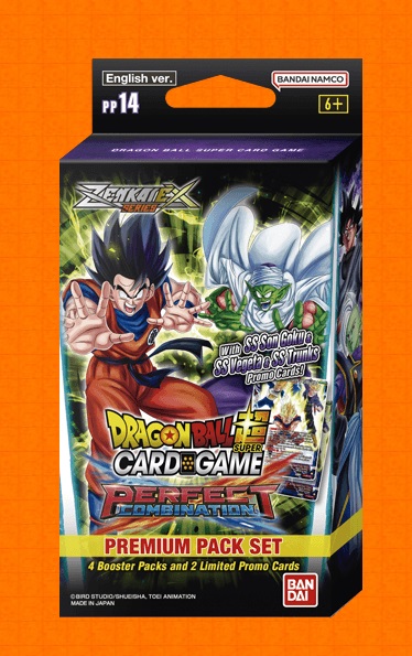 DragonBall Super Card Game WILD RESURGENCE Premium Pack Set