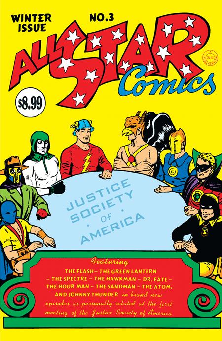 All-Star Comics #3 Facsimile Edition Foil Variant Cover B - Legacy