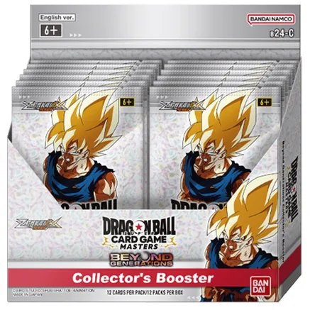 Dragon Ball Super Card Game Masters Zenkai Series Set 07 Beyond Generations  Collector Booster [DBS-B24-C]