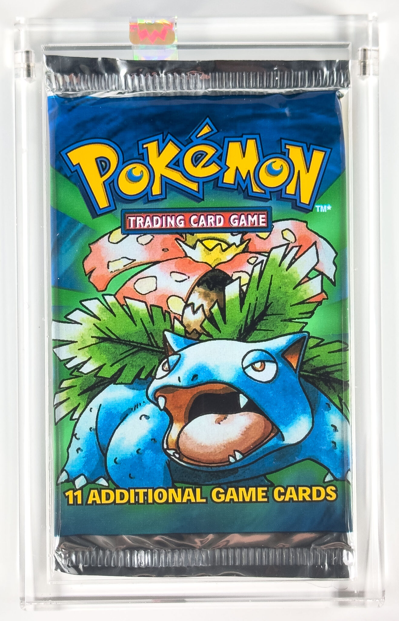 Pokemon Base Set Unlimited Edition Venusaur Art Booster Pack
