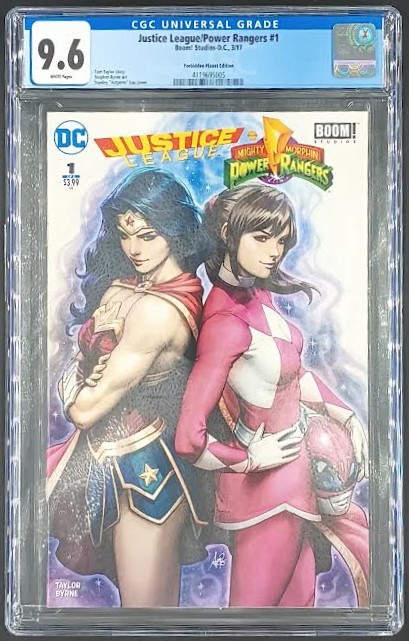 CGC good 9.8 - MIGHTY MORPHIN #1 Artgerm