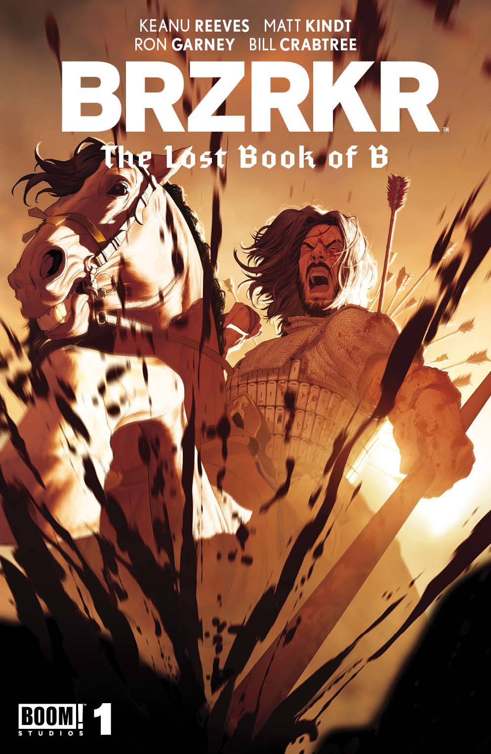 BRZRKR The Lost Book Of B #1 Mattia De Lulis Foil Variant Cover D ...