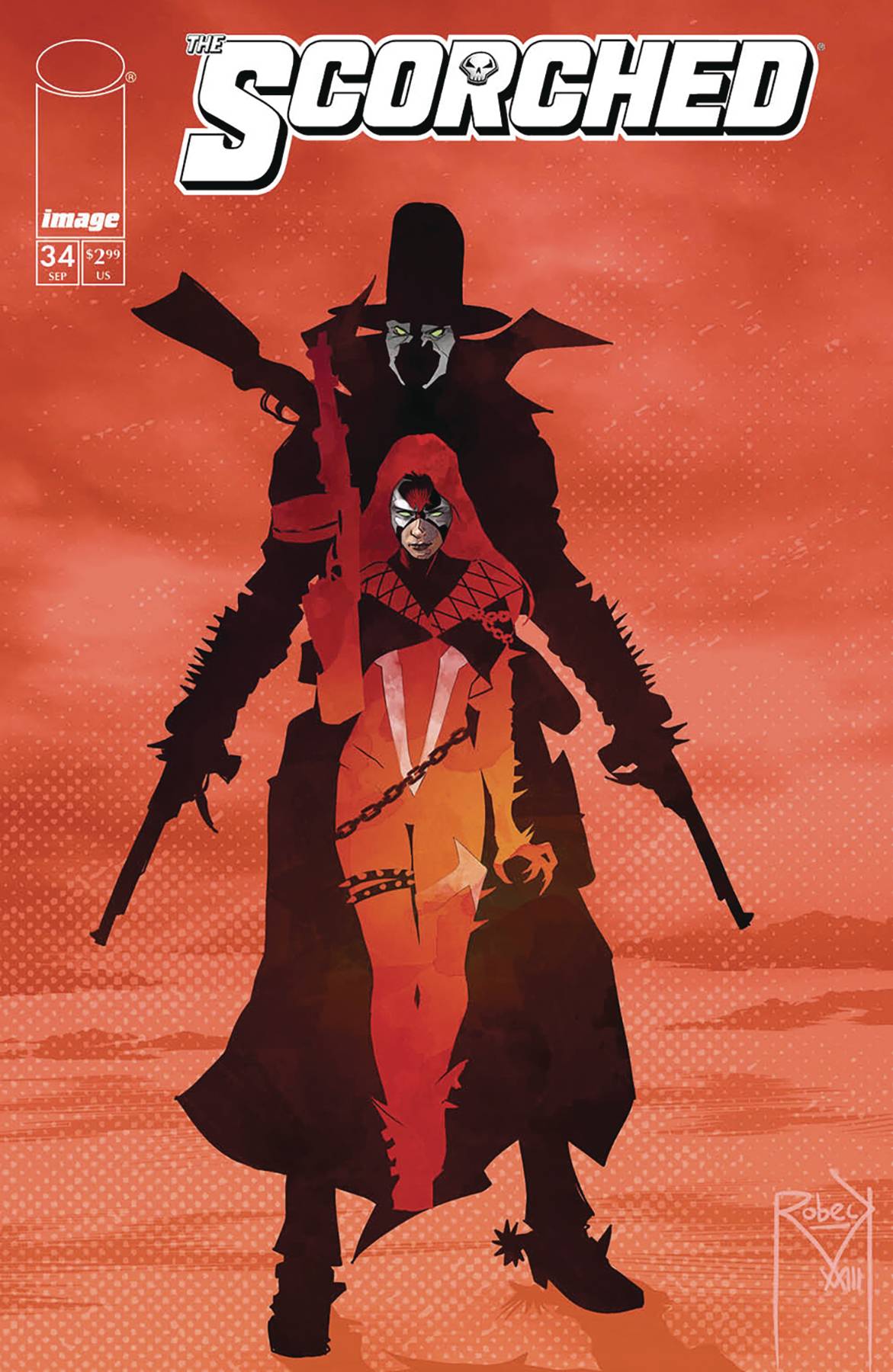Spawn Scorched #34 Thaddeus Robeck Cover A - Legacy Comics and