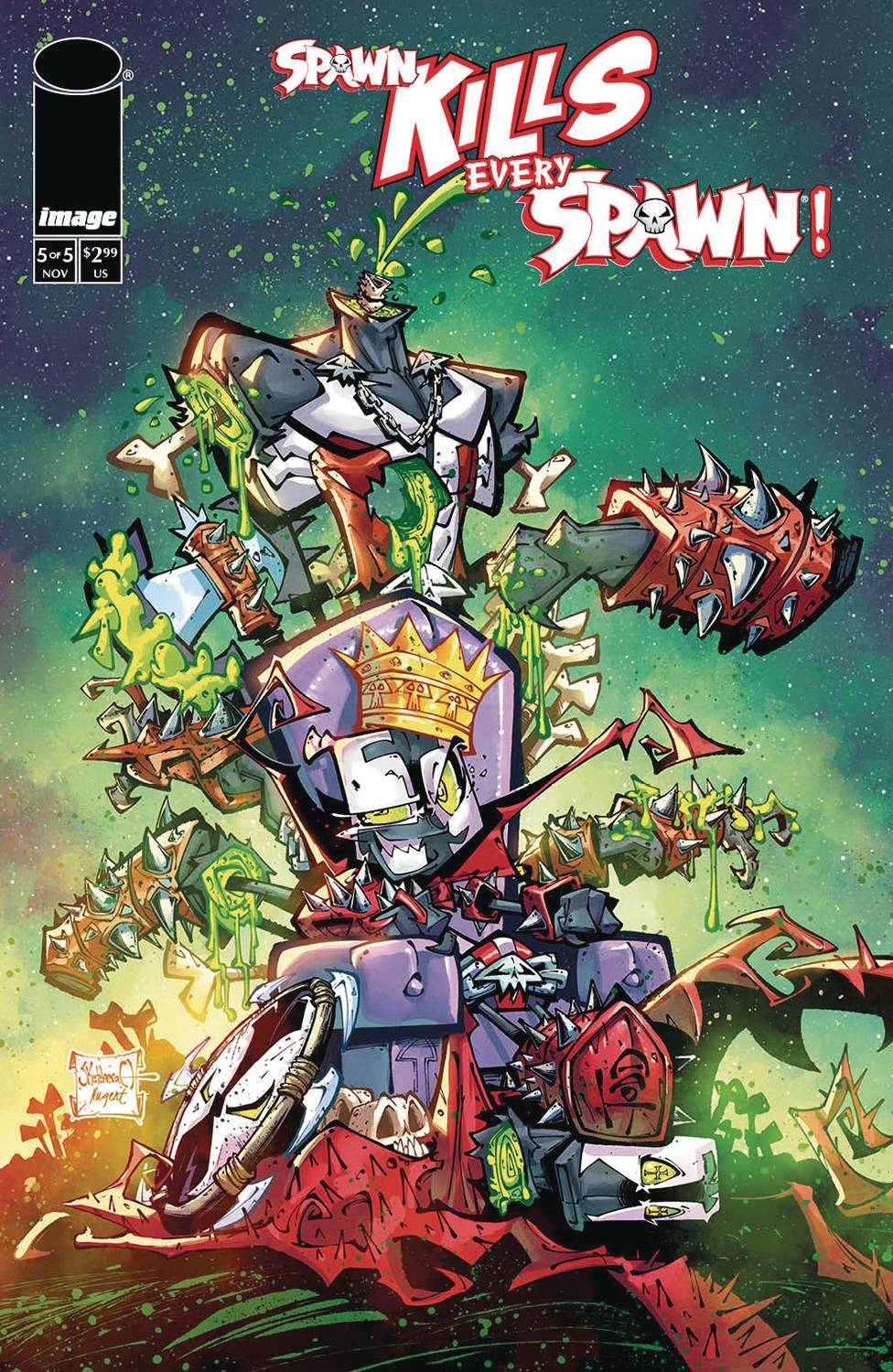 Spawn Kills Every Spawn #5 Rob Duenas Cover A - Legacy Comics and Cards ...