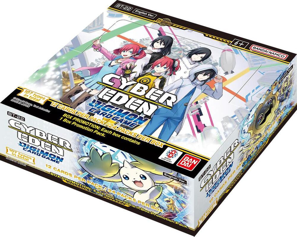 Digimon Cyber Eden Booster Box [BT-22] - Legacy Comics and Cards