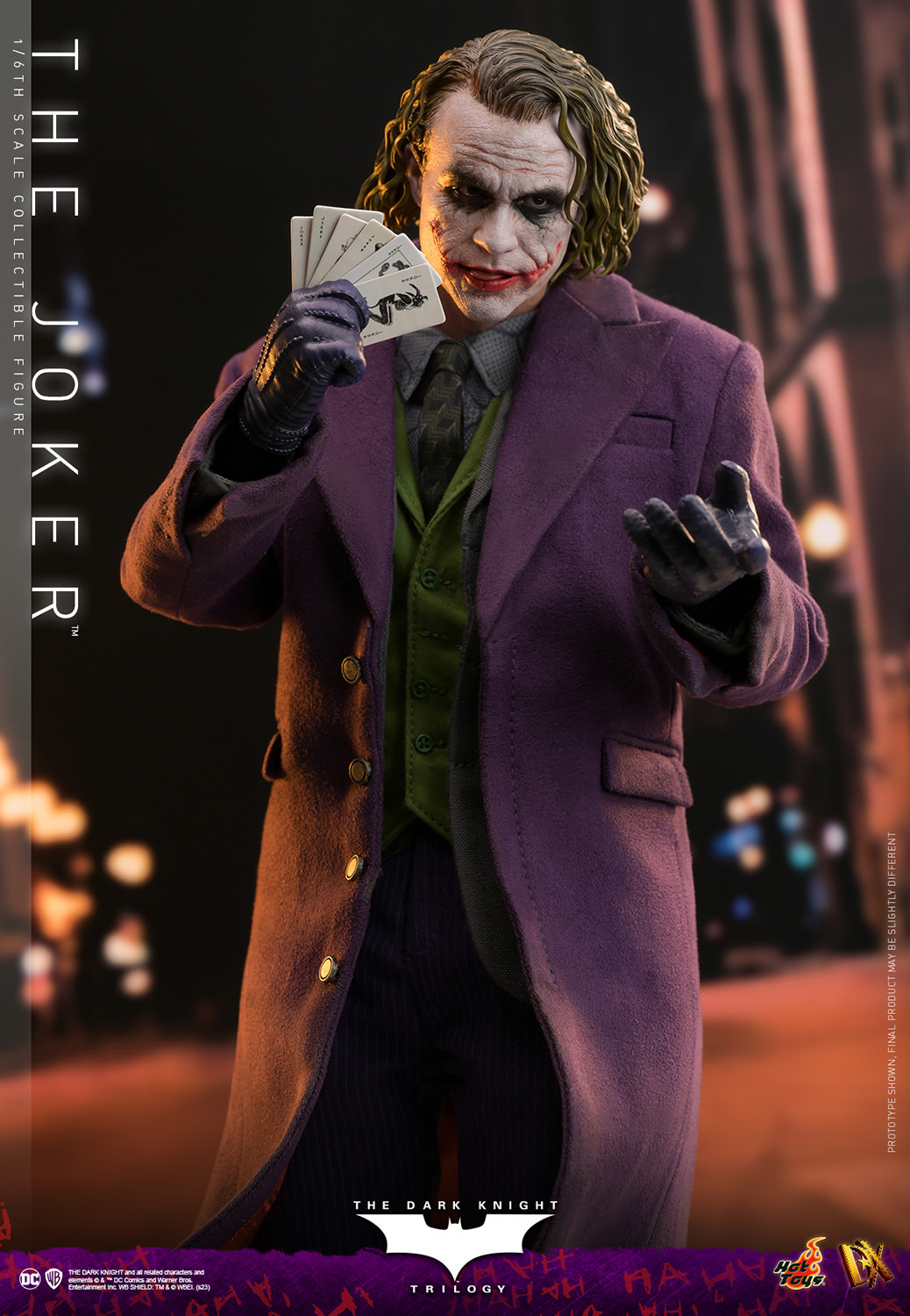 The Joker the Dark Knight Trilogy DX Series Sixth Scale Figure by