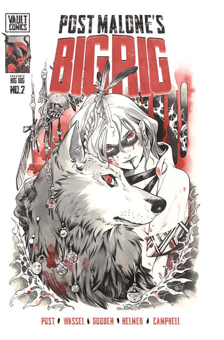 Post Malone's Big Rig #2 Peach Momoko Variant Cover I - Legacy Comics ...