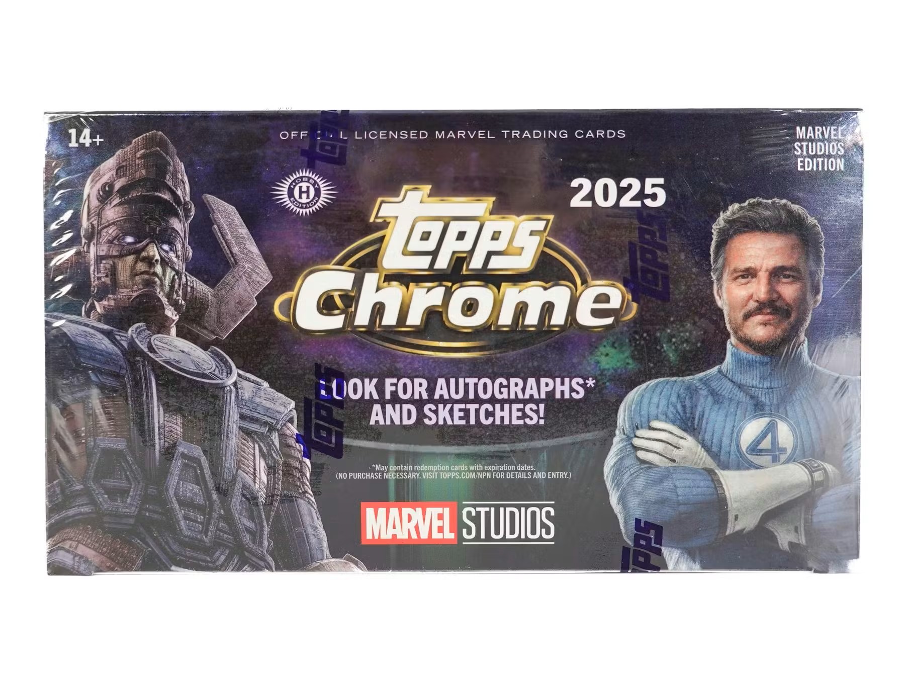 2025 Topps Marvel Studios Chrome Hobby Box - Legacy Comics and
