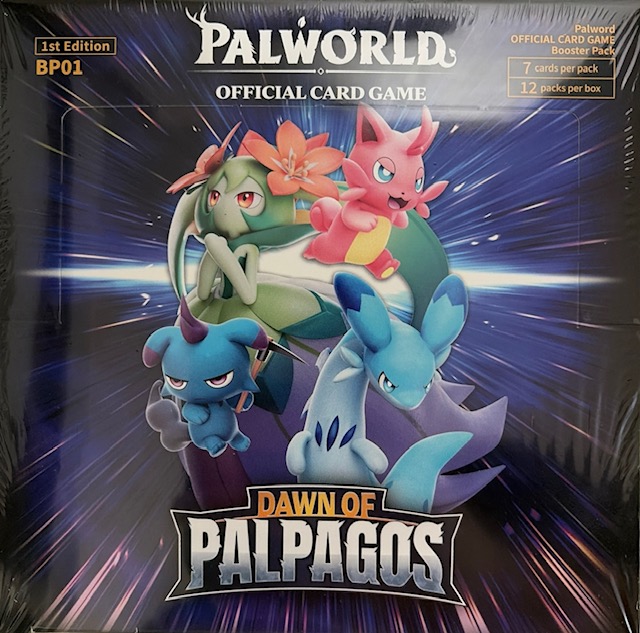 Palworld Official Card Game Dawn of Palpagos 1st Edition Booster