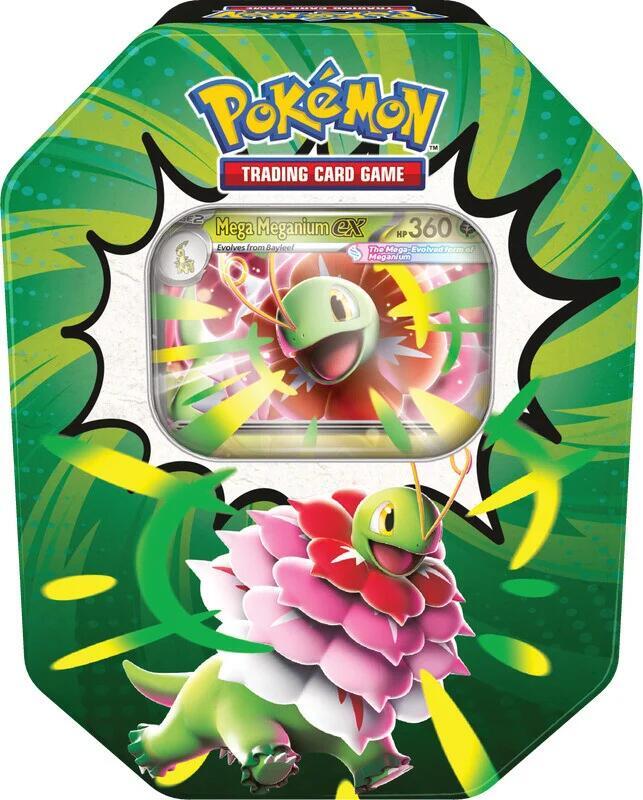 Pokemon TCG Ascended Heroes Tin Mega Meganium ex - Legacy Comics