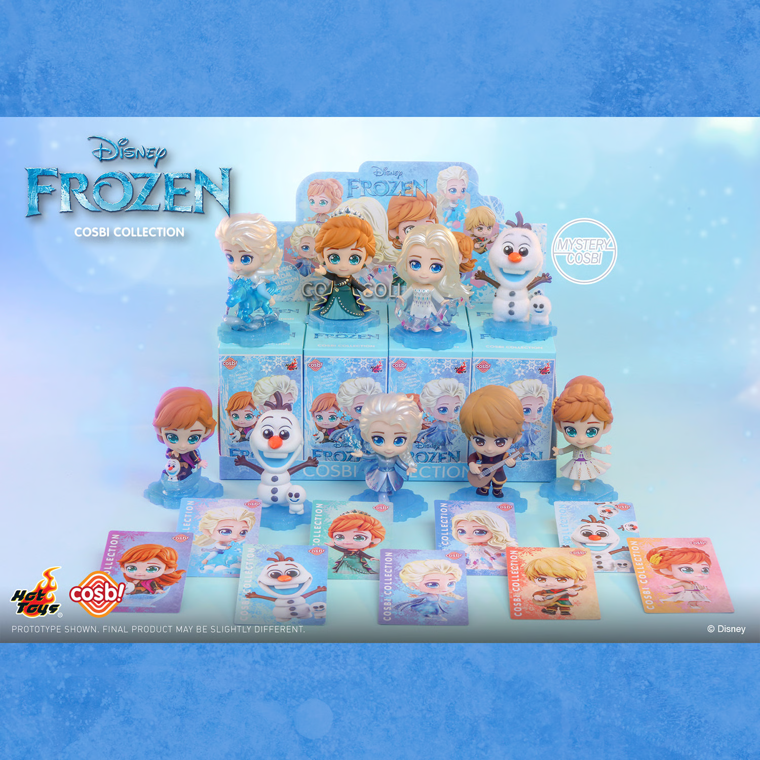 Disney Frozen Cosbi Collection CBX131 Blind Box Display by Hot