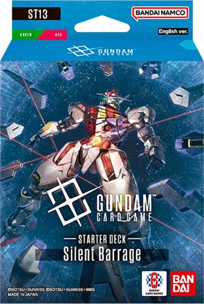 Gundam Card Game TCG Silent Barrage Starter Deck (ST-13) - English