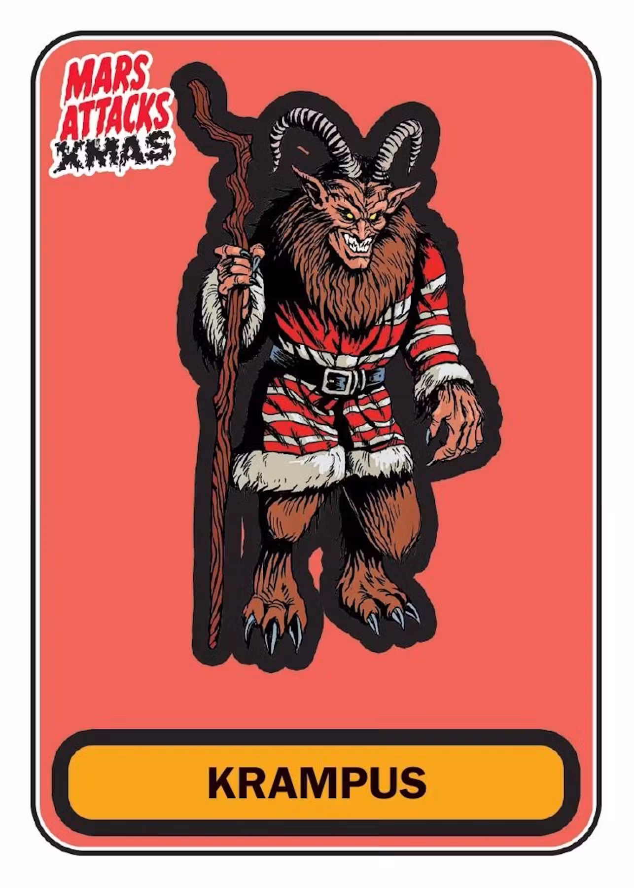 2026 Topps Mars Attacks Xmas Christmas Hobby Trading Card Box - Image 10